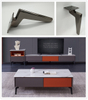 Height 150mm Stainless Steel Furniture Leg Adjustable Metal Sofa Leg 