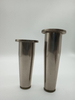 Furniture Feet Kitchen Adjustable Round Stainless Steel Zinc Alloy Sofa Leg