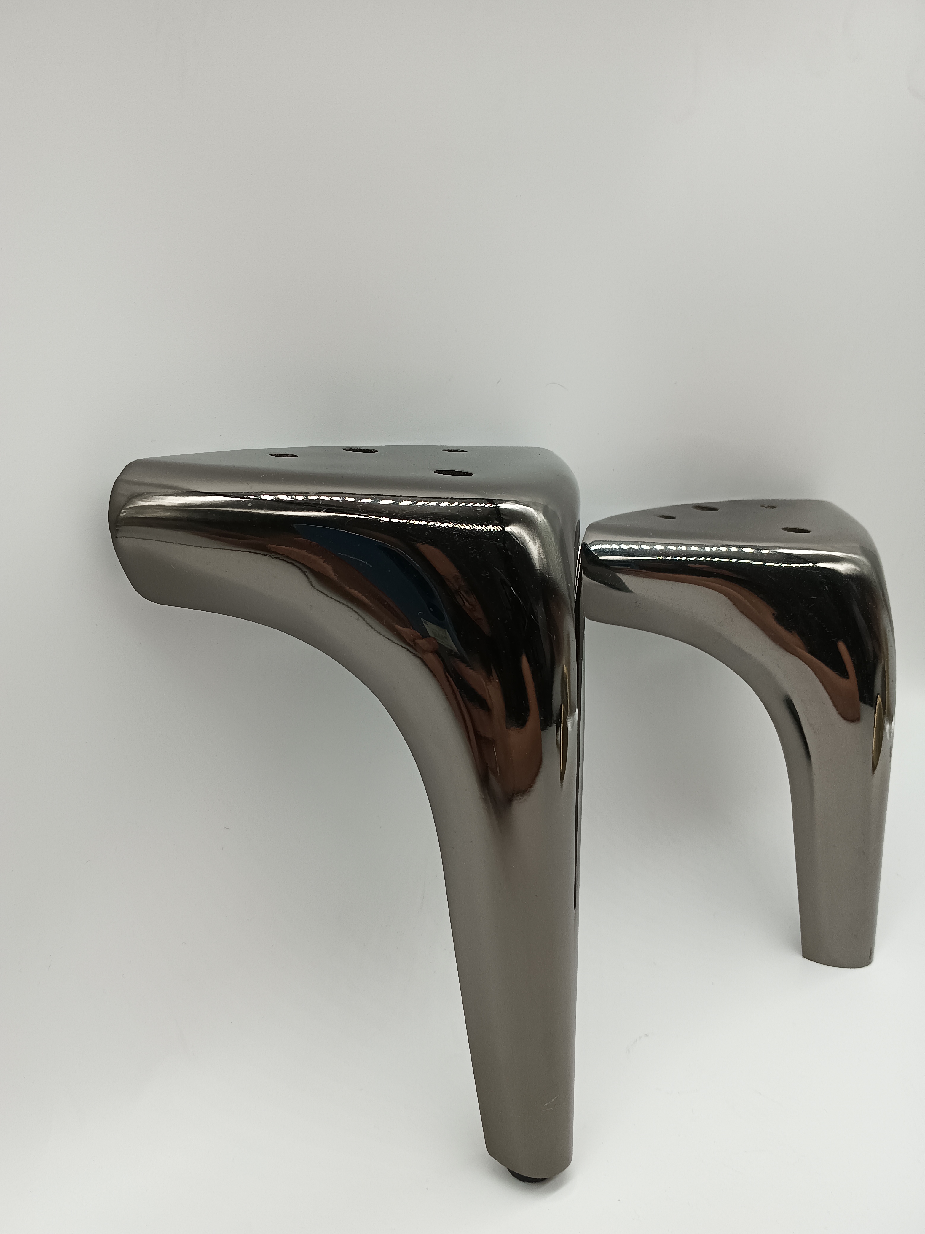 Furniture Sofa Feet Stainless Cabinet Support Foot Adjustable Height Sofa Accessories Tube Leg
