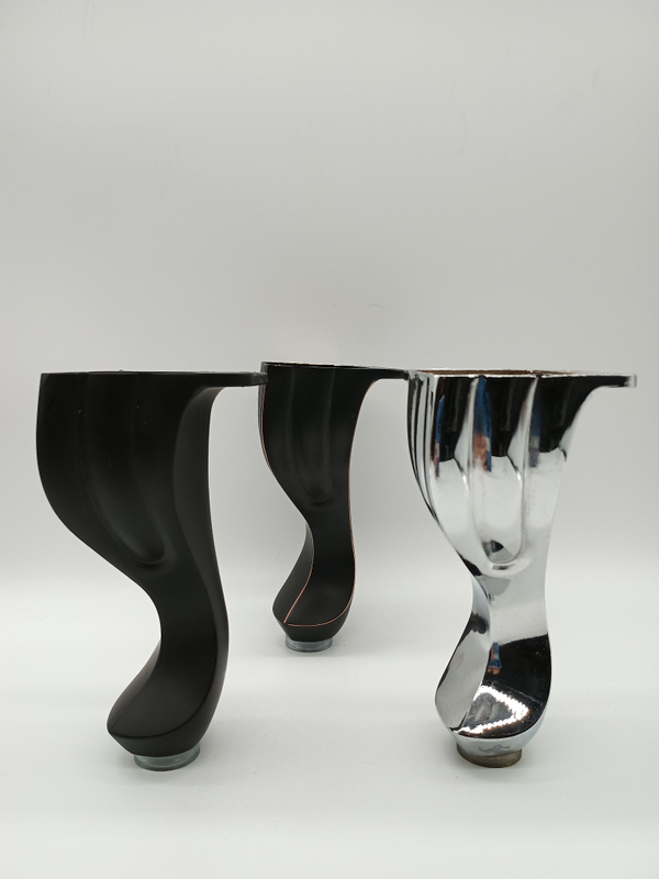 Metal Furniture Legs Bed Cabinet Modern Zinc Alloy Sofa Leg