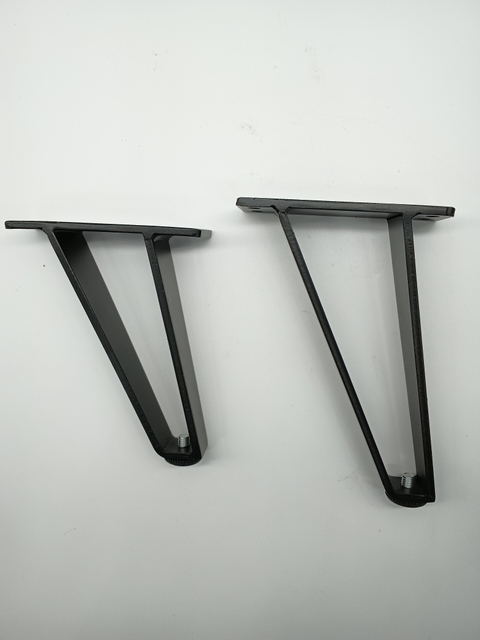 New Design Metal Furniture Cabinet Bed Luxury Style Angled Tube Sofa Iron Leg