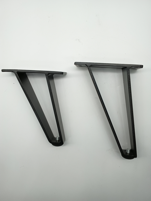 New Design Metal Furniture Cabinet Bed Luxury Style Angled Tube Sofa Iron Leg