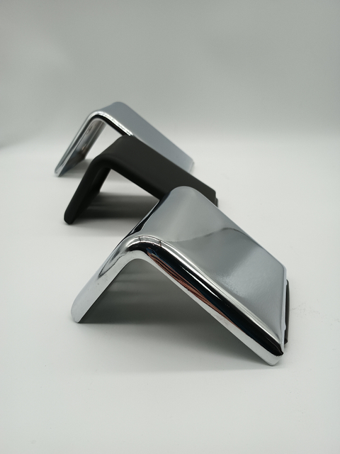 OEM Hot Steel Sofa Legs Material Cabinet Feet Tapered Living Room Furniture Feet Metal Black Cover Satin Kitchen 