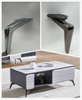 High Quality Metal Tapered Cabinet Table Chrome Furniture Sofa Legs