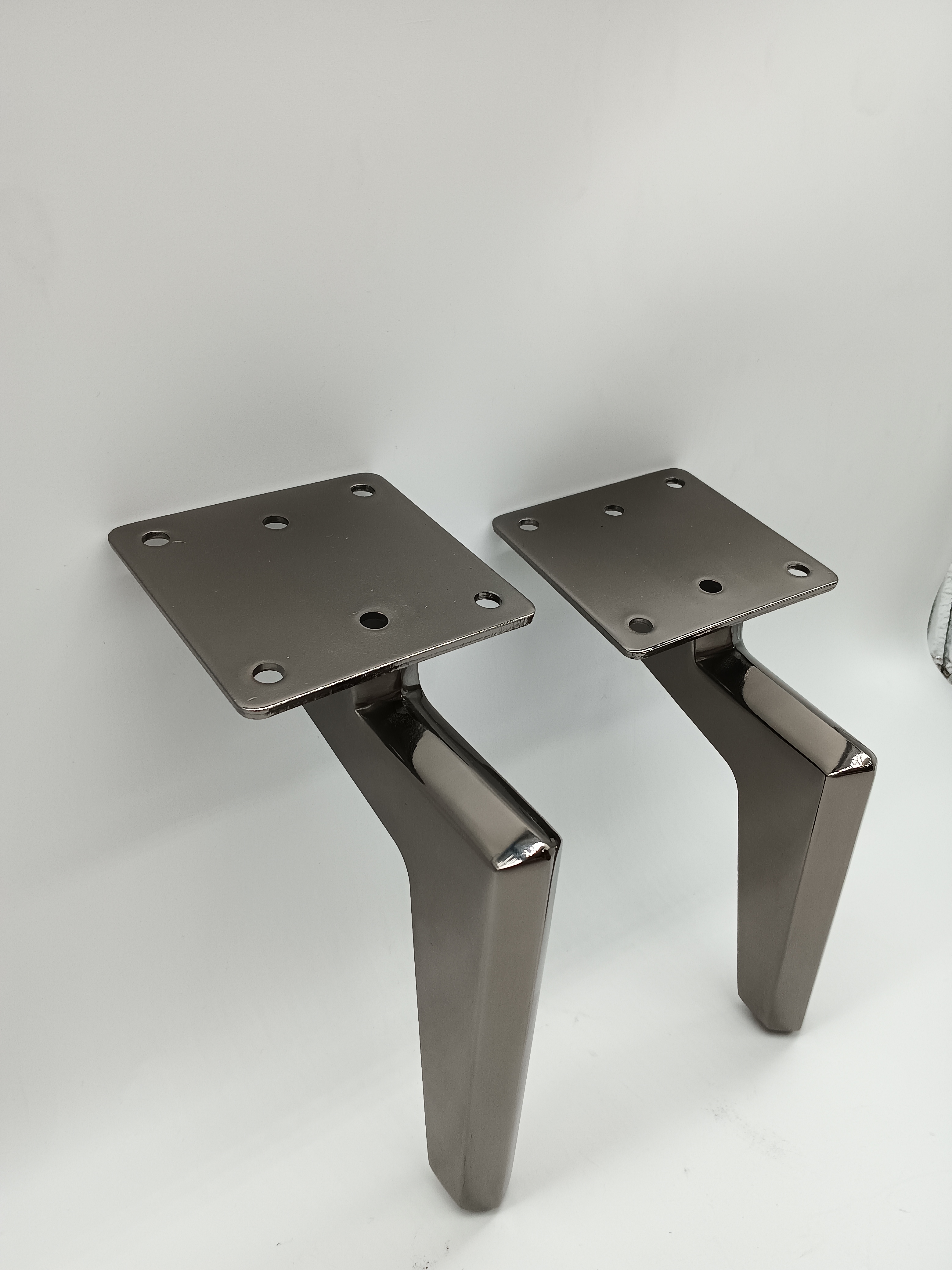 Height 150mm Stainless Steel Furniture Leg Adjustable Metal Sofa Leg 