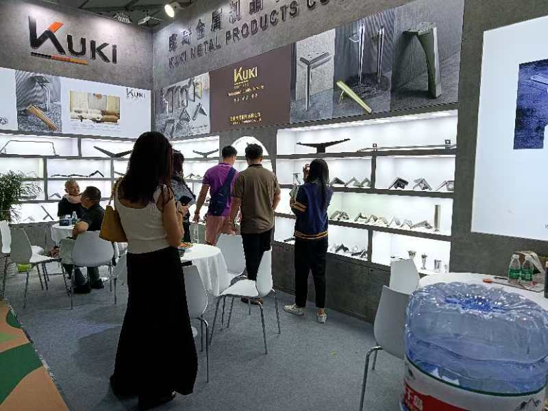 KUKI Hardware Sofa Legs Shines at Shanghai Pudong International Furniture Fair