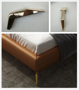  Hot Sale Style Golden Sofa Accessories Metal Furniture Parts Angle Sofa Chair Legs