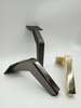 Metal Tapered Cabinet Table Chrome Furniture Sofa Legs dining chair legs