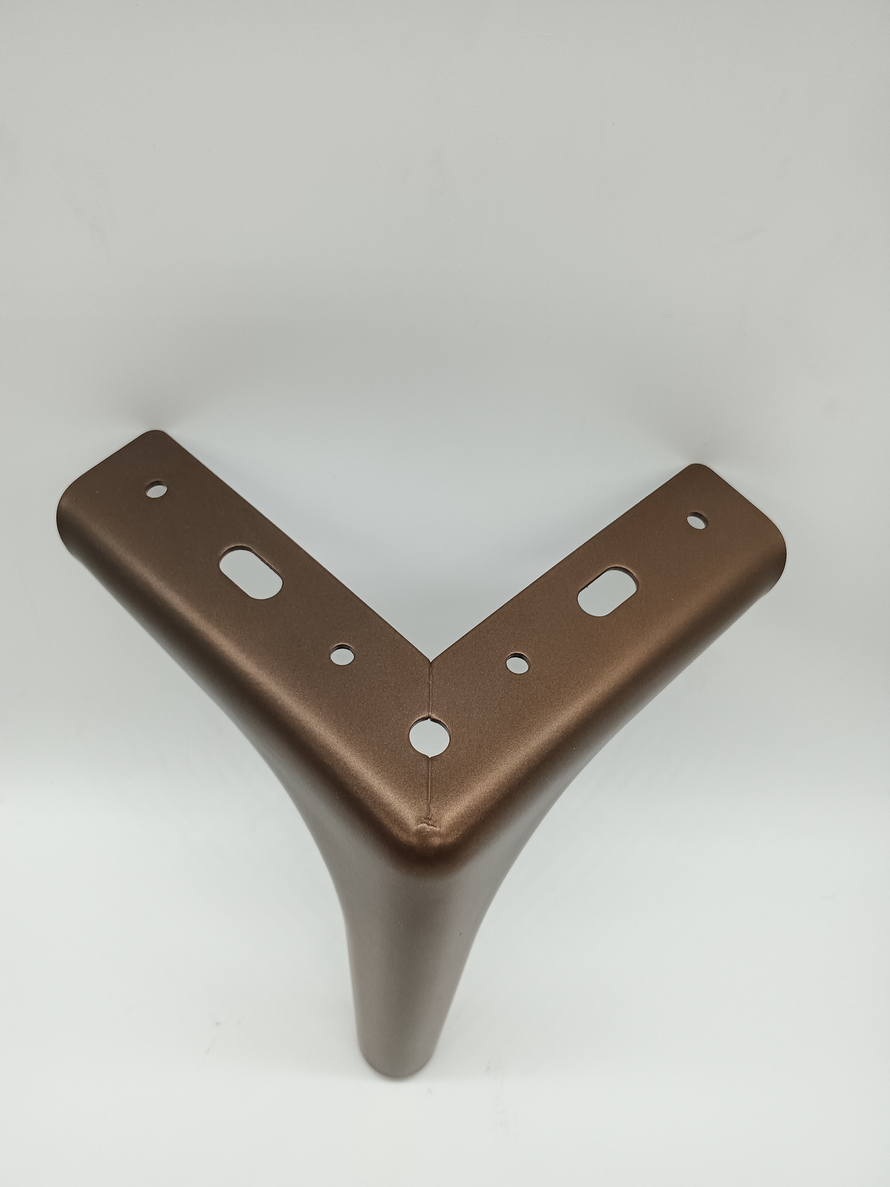  Metal Furniture Feet Cone Shaped Sofa Legs Coffee Chair Table Long Legs