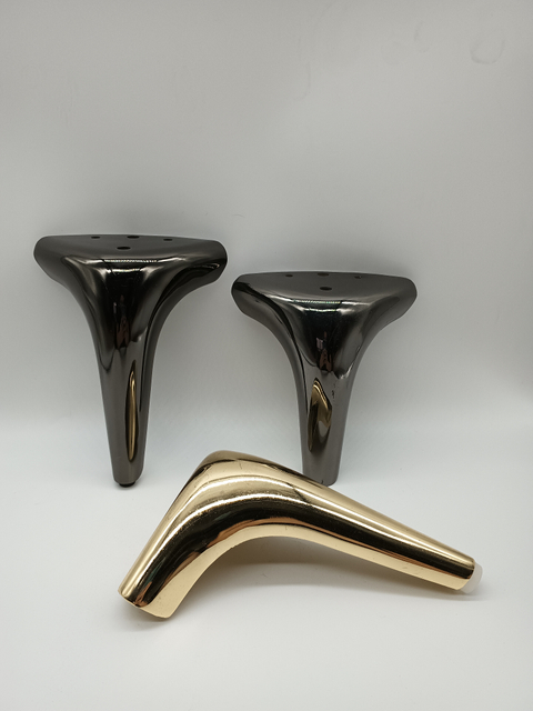 Furniture Sofa Feet Stainless Cabinet Support Foot Adjustable Height Sofa Accessories Tube Leg