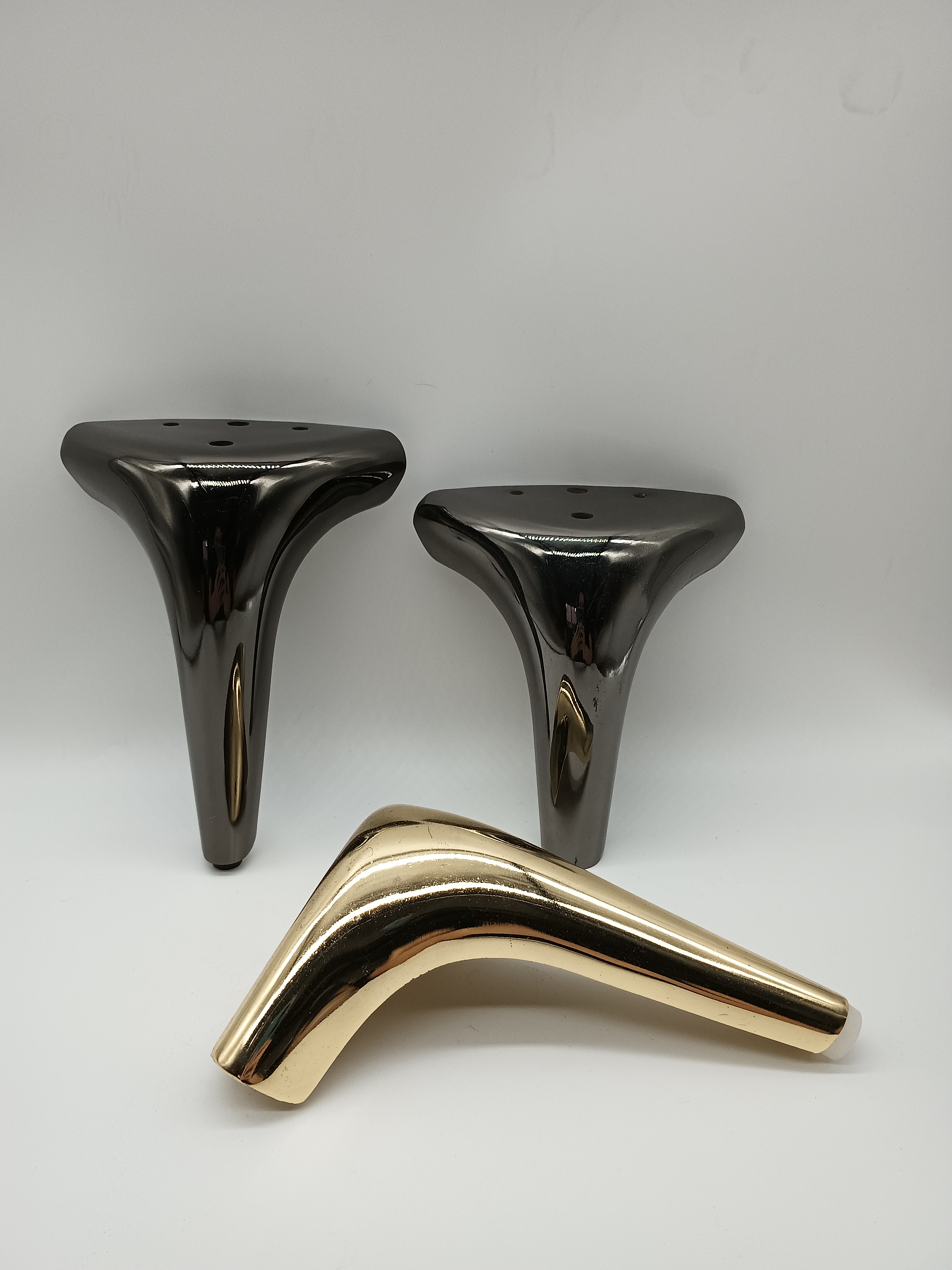 Furniture Sofa Feet Stainless Cabinet Support Foot Adjustable Height Sofa Accessories Tube Leg