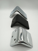 OEM Hot Steel Sofa Legs Material Cabinet Feet Tapered Living Room Furniture Feet Metal Black Cover Satin Kitchen 