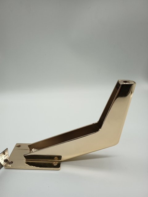  Hot Sale Style Golden Sofa Accessories Metal Furniture Parts Angle Sofa Chair Legs