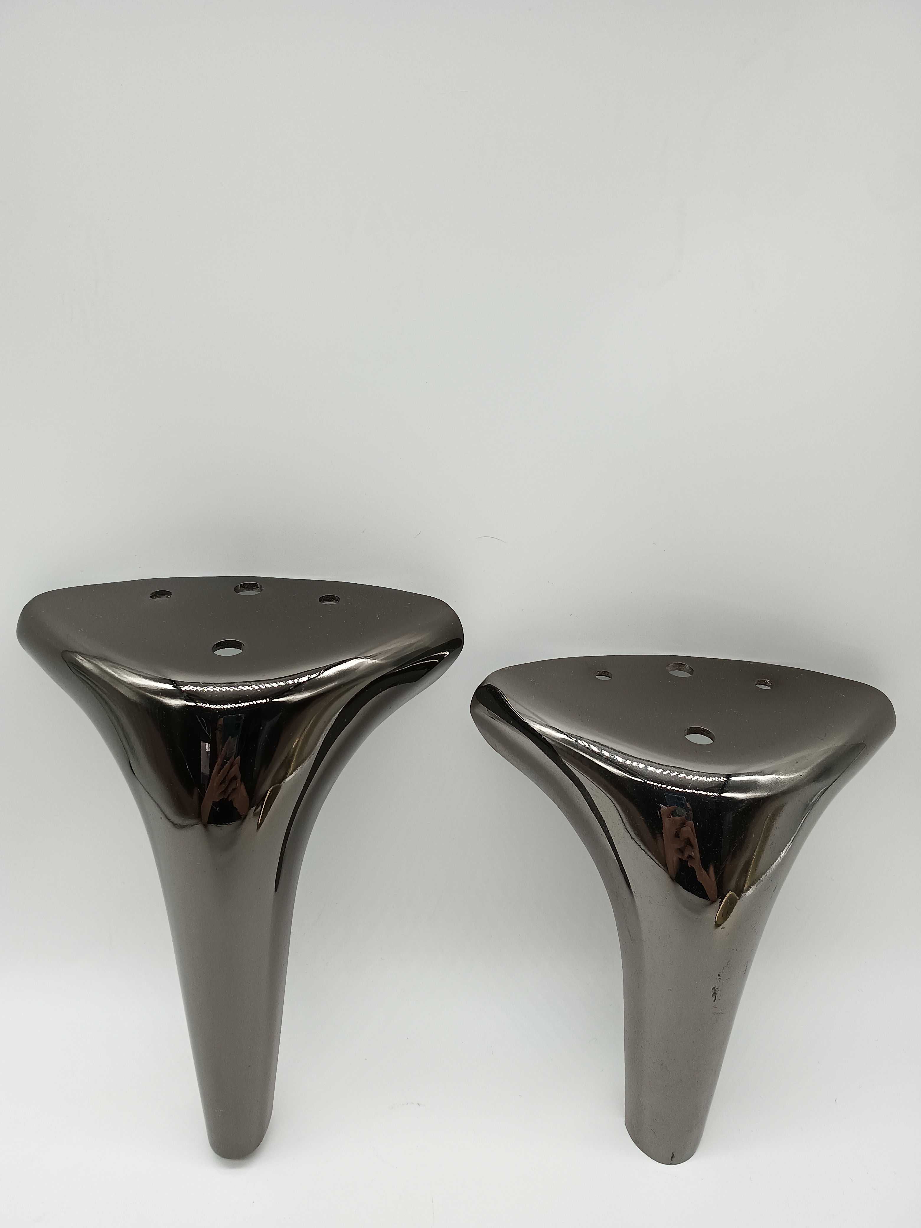 Furniture Sofa Feet Stainless Cabinet Support Foot Adjustable Height Sofa Accessories Tube Leg