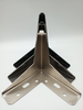 Factory Custom Luxury Metal Metallic Chrome Bed Sideboards Feet Furniture Cabinet Sofa Legs