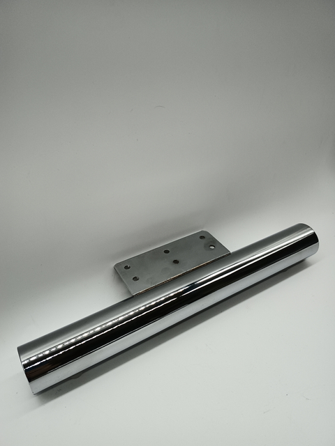 Factory High Quality Low Price Metal Modern Sofa Leg Chrome Furniture Leg Round Head Edge Sealed On Both Sides Iron Support Feet